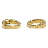 日本紐釦貿易 日本紐釦貿易(Nippon Chuko) アクセサリーカラビナ 丸 4個入 ゴールド A5-G 1セット(3袋)（直送品）