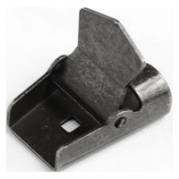 日本紐釦貿易(Nippon Chuko) ループタイ 止め金具 約H2×W1.5×D0.4cm 4個入り アンティークシルバー A6-5-A（直送品）