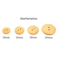 日本紐釦貿易 日本紐釦貿易(Nippon Chuko) 樹脂ボタン 15mm 6個 CG1229 1セット(3袋)（直送品）