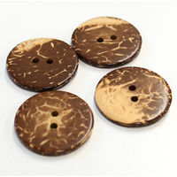 日本紐釦貿易 日本紐釦貿易(Nippon Chuko) ハワイアンボタン 25mm 4個 CG1322 1セット(3袋)（直送品）