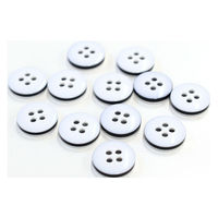 日本紐釦貿易 日本紐釦貿易(Nippon Chuko) マリンボタン 11.5mm 12個入 CG-WB100-11 1セット(3袋)（直送品）