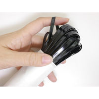 ラ メルヘン・テープ 5mm 150g 約30m Col.123.エナメルブラック ME-123-L-30 1セット(2巻入)（直送品）