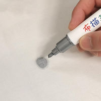 Deco Fabric 布描きしましょ3 中字 No.12 シルバー No.223-M12 MV223-M12 1セット(同色3本)（直送品）