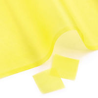 日本紐釦貿易(Nippon Chuko) 正絹 羽二重四匁 つまみ細工用 カット済生地 30mm れもん S60HB30-8（直送品）