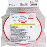 ＡＮトレーニングランチプレート アンパンマン スプーンやフォークの練習に 電子レンジ・食洗機・煮沸消毒OK 1個 レック