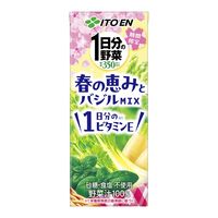 伊藤園 1日分の野菜春の恵みとバジルmix 200ml 1セット（48本）