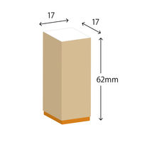 ゴム印  マル秘  A81  1個（直送品）