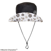 セントレディス ムーミンバケットハット日除け付 ブラック ST-NM0021 1個（直送品）