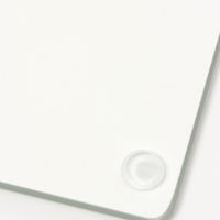 ガラス鍋敷き ホワイト LAKOLE/ラコレ