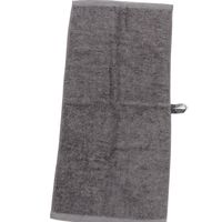 【LAKOLE/ラコレ】 【吸水速乾】フェイスタオル チャコール