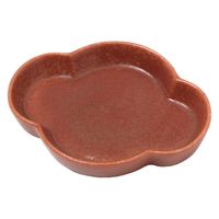 KUMO豆皿 レッド 1セット（1枚×2） LAKOLE/ラコレ