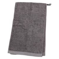吸水速乾 ミニバスタオル チャコール 1セット（1枚×2） LAKOLE/ラコレ