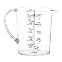 耐熱 計量カップ（500ml） ブラック LAKOLE/ラコレ