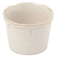 レリーフカップ（M） ホワイト 1セット（1個×2） LAKOLE/ラコレ