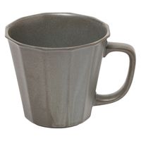 【LAKOLE/ラコレ】 HAKKAKUマグカップ グレー 1セット（1個×2）