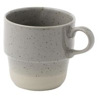 SMOKY塗分けマグカップ スモーキーグレー 1セット（1個×2） LAKOLE/ラコレ