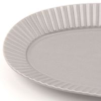 KACHO-SENオーバルプレート（L） グレー LAKOLE/ラコレ