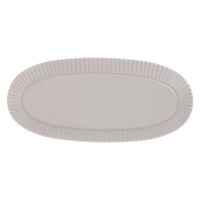 KACHO-SENオーバルプレート（L） グレー 1セット（1枚×2） LAKOLE/ラコレ