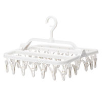 （ワゴンセール）角ハンガー 32ピンチ 1個 オリジナル