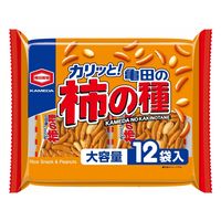亀田の柿の種 360g 12袋入 4個 亀田製菓 おかき おつまみ 小袋 大容量 ファミリーパック 食べきりサイズ