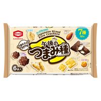 午後のつまみ種 7種アソート 95g 6袋入 6個 亀田製菓 おかき おつまみ 小袋 大容量 食べきりサイズ