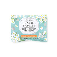 （クリアケース）ウィズフローラ 入浴剤　重炭酸バスタブレット6Ｐセット ホワイトジャスミン 1個 チャーリー
