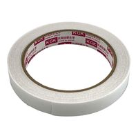 和気産業 キレイカット両面テープ 15mm×10m WKGC15 1セット(16個)（直送品）