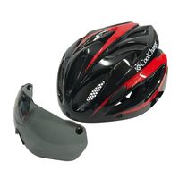 coolchange スポーツヘルメットシールド付RD 4938402730422 1個（直送品）