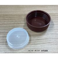 アズワン 広口丸型遮光瓶SCC(茶)5L 1パック(1個/袋×1袋入) 2-5077-07-77 1パック（直送品）