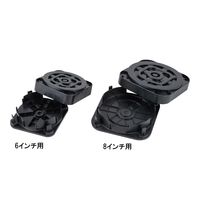 SELEN ウェハーシッパー(ウェハーリングセットタイプ・帯電防止)6インチ用 250×250×70mm SL-HWSR6 1個（直送品）