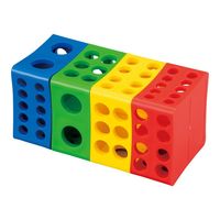 Polylab 回転式マルチチューブラック 76002 1個 4-5869-01（直送品）