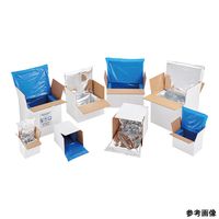 R.N.C 保冷ボックス(折りたたみ収納)6L 1ケース(25セット入) BOX 10-10-7 1ケース(25セット) 4-6163-02（直送品）