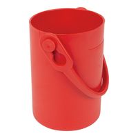 アズワン セーフティボトルキャリア(オートクレーブ可能)1.5L 赤 4-6630-01 1個（直送品）