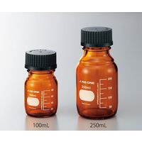 アズワン アイボトルNEO 茶褐色 100mL 滅菌済 4-934-11 1個（直送品）