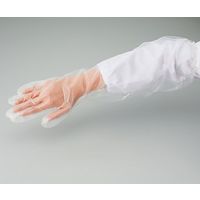 アズワン プロシェアポリエチレンロング手袋 フリーサイズ 滅菌済 1箱(50枚入) 8-2589-11 1箱(50枚)（直送品）