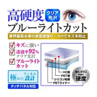 メディアフューチャー 液晶保護フィルム 高硬度 ブルーライトカット クリア 光沢 19.5インチ free-n9bc-195 1枚（直送品）