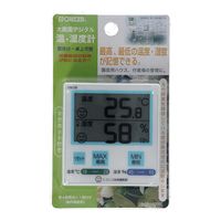 クレセル CRECER デジタル温湿度計 CRー1100BG 1セット(2個)（直送品）