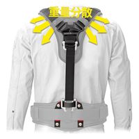 TJMデザイン セフサスペンダーA フリーサイズ 黒 SFSAFーBK 1ケ（直送品）