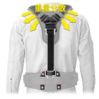 TJMデザイン セフサスペンダーS フリーサイズ 黒 SFSSFーBK 1ケ（直送品）