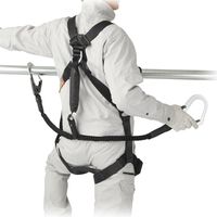 TJMデザイン セフハーネスB 蛇腹L4ダブルセット 黒 A4SFBJRーWL4BK 1ケ（直送品）