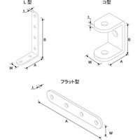 ダイドーハント DAIDОHANT ミニステーL型 27×57mm 00063438 1パック(2本) 858-6048（直送品）