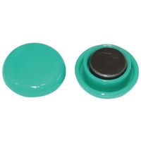 ミツヤ mitsuya カラーマグネット20mm 緑12個 M37117 BX2-CM20GR 1箱(12個) 356-3178（直送品）