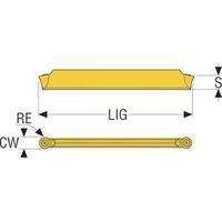 セコ 旋削 MDT溝入れ用インサート LCMF1902 CP500 LCMF1902M0-0200-MP 1セット(5個)（直送品）