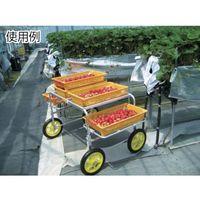 アルミス alumis アルミいちご台車 S 1セット(2台) 489-6017（直送品）