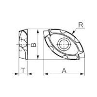 ダイジェット工業 ダイジェット スウィングボール用チップ JC8015 SWB240HMN 1セット(5個) 176-0545（直送品）
