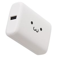 モバイルバッテリー 10000mAh 大容量 USB-C×1 A×1 しろちゃん EC-C41LWF エレコム 1個（直送品）