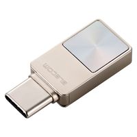 USBメモリ 256GB USB3.2(Gen1) Type-C 小型 シルバー MF-SPU3256GSV エレコム 1個