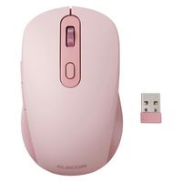 ワイヤレスマウス 静音 Bluetooth/無線2.4GHz 6ボタン 充電式 ピンク M-MY35MBSXPN エレコム 1個（直送品）