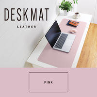 デスクマット マウス対応 ソフトレザー 大型 ズレにくい 水拭き可 ピンク MP-DM04DPN エレコム 1個（直送品）