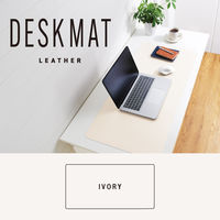 デスクマット マウス対応 ソフトレザー 大型 ズレにくい 水拭き可 ホワイト MP-XDM04WH エレコム 1個（直送品）